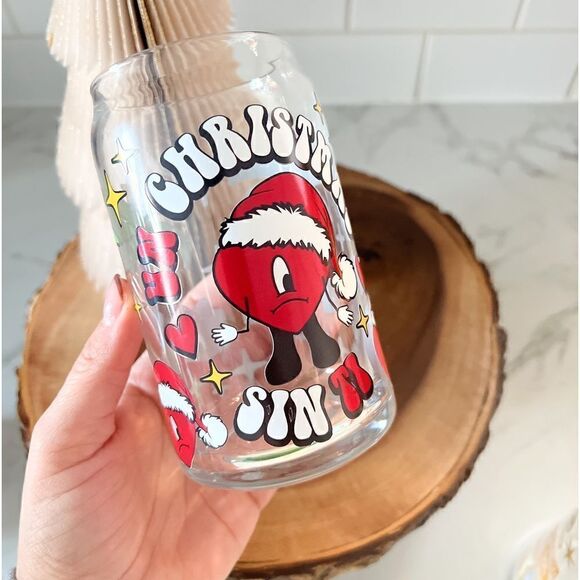 New Beer can glass NWT - Picture 3 of 3